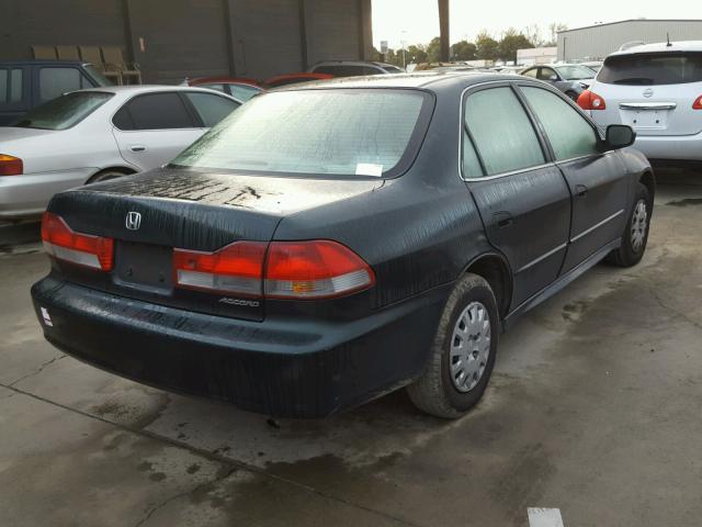 1HGCF86661A062523 - 2001 HONDA ACCORD VAL GREEN photo 4