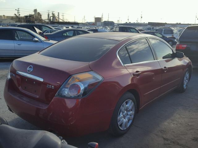 1N4AL21E79C112250 - 2009 NISSAN ALTIMA 2.5 RED photo 4