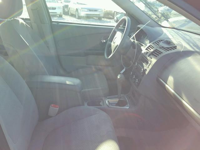 1G1ZS58FX7F136207 - 2007 CHEVROLET MALIBU LS მუქწითელი ფოტო 5