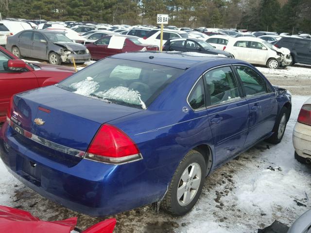 2G1WT55KX69347867 - 2006 CHEVROLET IMPALA LT BLUE photo 4