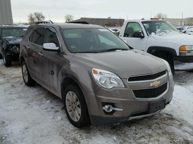 2CNFLPE51B6433671 - 2011 CHEVROLET EQUINOX LT CHARCOAL photo 1