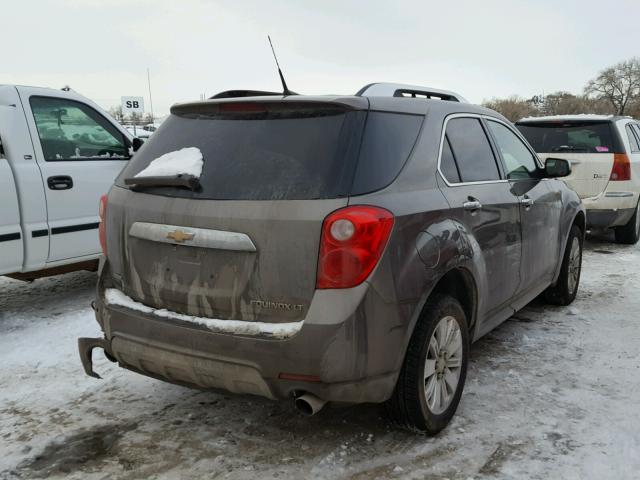 2CNFLPE51B6433671 - 2011 CHEVROLET EQUINOX LT CHARCOAL photo 4