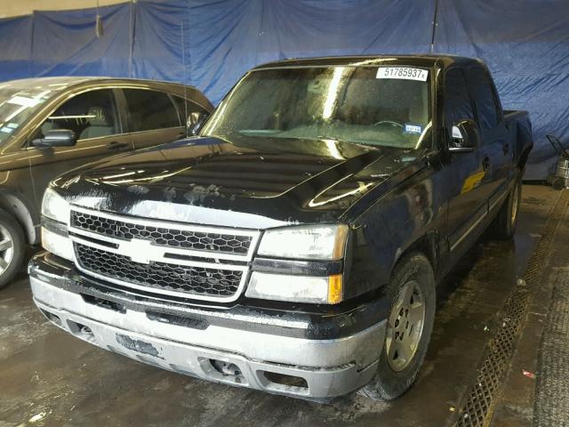 2GCEC13Z871152118 - 2007 CHEVROLET SILVERADO BLACK photo 2