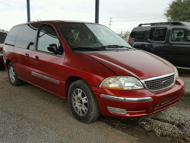 2FMZA52413BB33219 - 2003 FORD WINDSTAR S RED photo 1