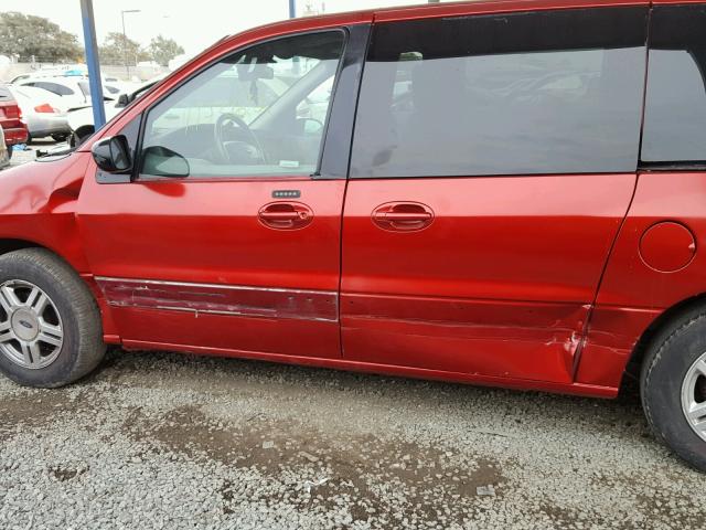 2FMZA52413BB33219 - 2003 FORD WINDSTAR S RED photo 9