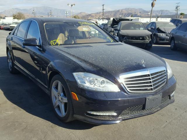 WDDNG7BB9BA370181 - 2011 MERCEDES-BENZ S 550 BLUE photo 1