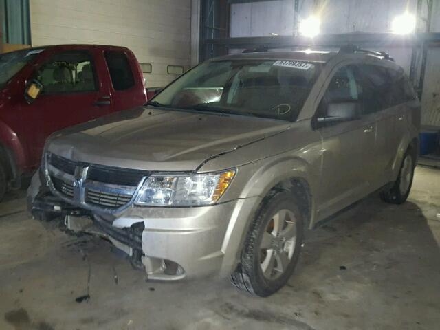 3D4GG47B59T517774 - 2009 DODGE JOURNEY SE GOLD photo 2