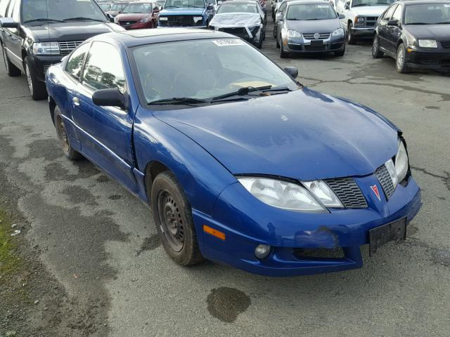 1G2JB12F347269715 - 2004 PONTIAC SUNFIRE BLUE photo 1