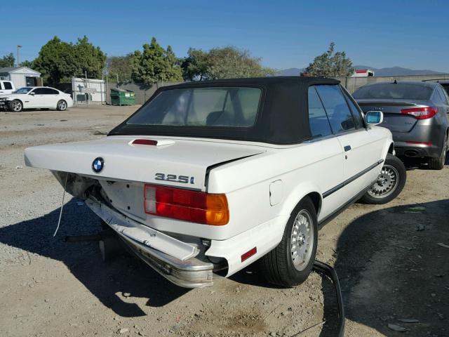 WBABB2308KEC18462 - 1989 BMW 325 I AUTO WHITE photo 4
