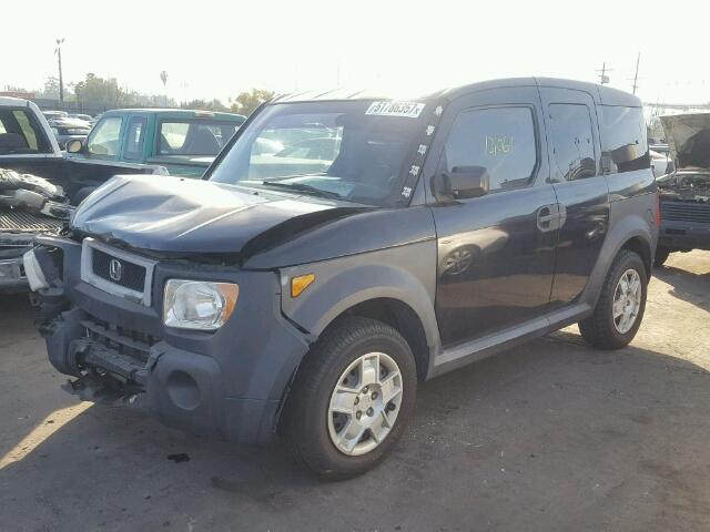 5J6YH18306L014210 - 2006 HONDA ELEMENT LX BLACK photo 2