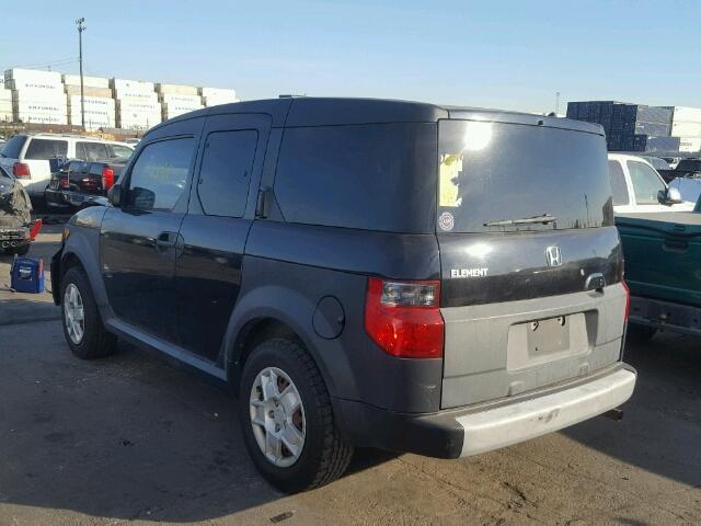 5J6YH18306L014210 - 2006 HONDA ELEMENT LX BLACK photo 3