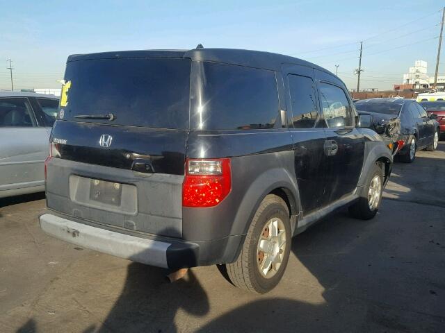 5J6YH18306L014210 - 2006 HONDA ELEMENT LX BLACK photo 4