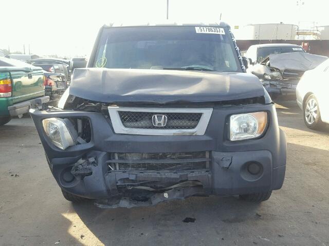 5J6YH18306L014210 - 2006 HONDA ELEMENT LX BLACK photo 9