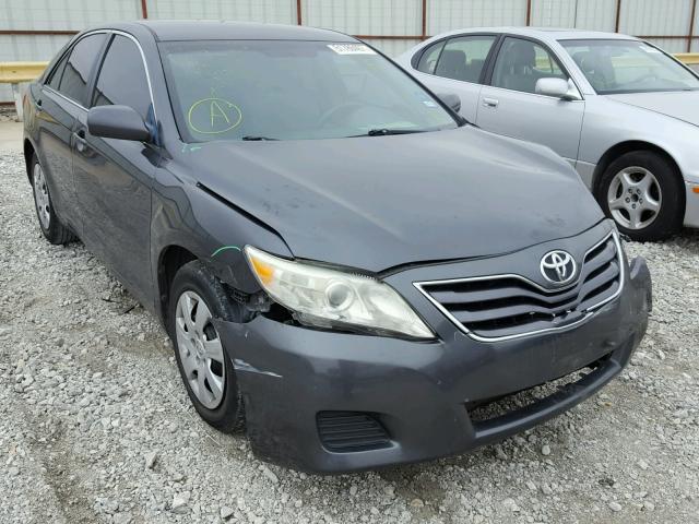 4T1BF3EK2AU116342 - 2010 TOYOTA CAMRY BASE CHARCOAL photo 1