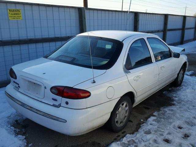 1FALP6536SK179401 - 1995 FORD CONTOUR GL WHITE photo 4