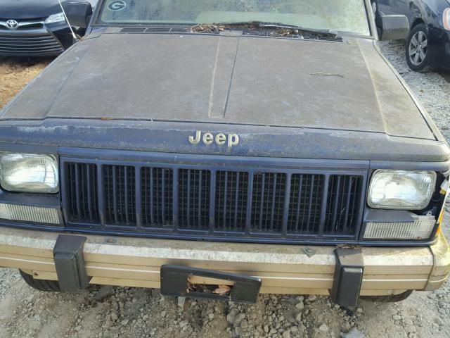 1J4FT78S0PL511565 - 1993 JEEP CHEROKEE C BLUE photo 7