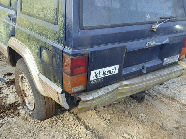 1J4FT78S0PL511565 - 1993 JEEP CHEROKEE C BLUE photo 9