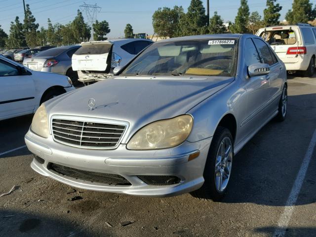 WDBNG70J23A379177 - 2003 MERCEDES-BENZ S 430 SILVER photo 2