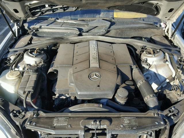 WDBNG70J23A379177 - 2003 MERCEDES-BENZ S 430 SILVER photo 7