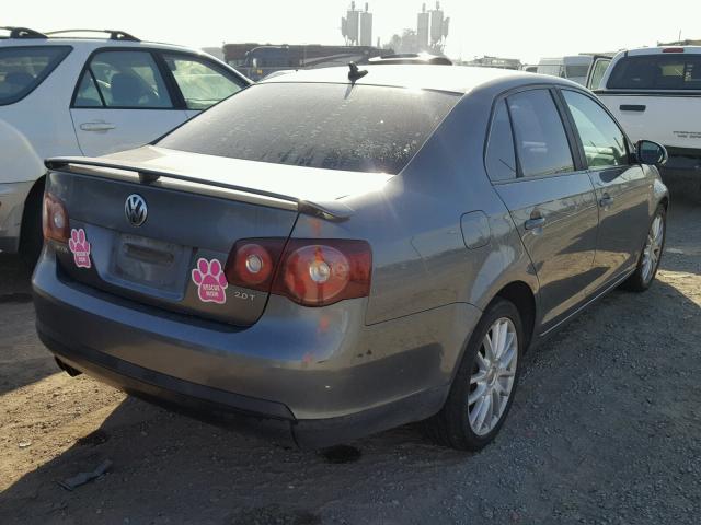 3VWRA71K58M159504 - 2008 VOLKSWAGEN JETTA WOLF GRAY photo 4