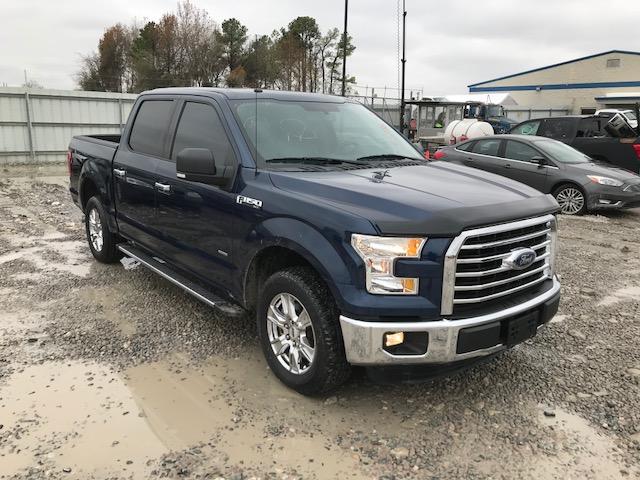 1FTEW1CG2GFA11608 - 2016 FORD F150 SUPER BLUE photo 1