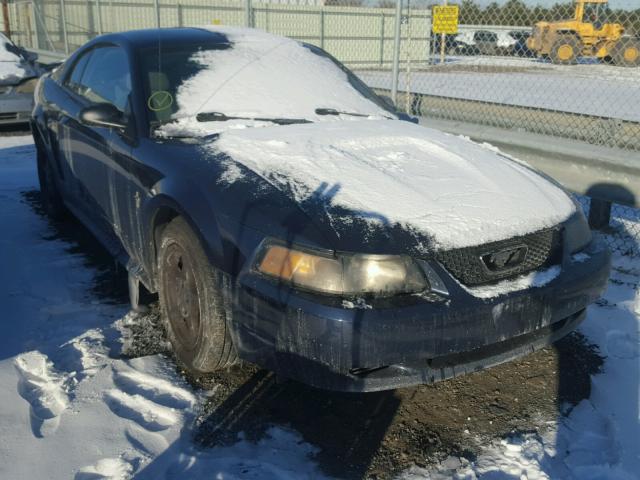 1FAFP40412F220348 - 2002 FORD MUSTANG BLUE photo 1