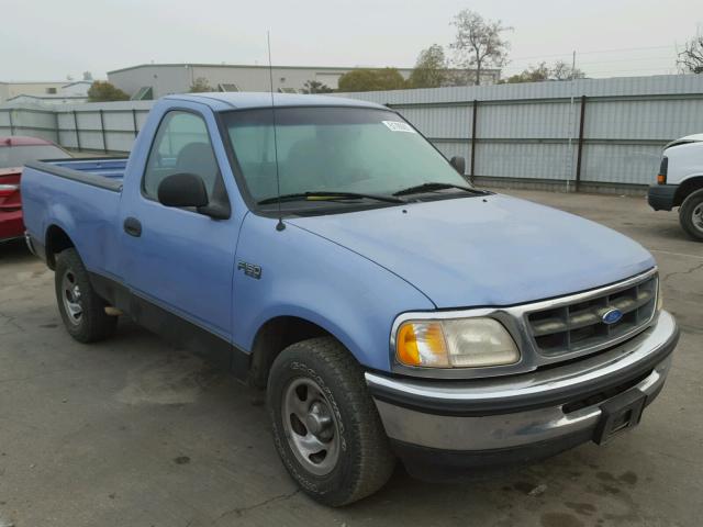 1FTDF1729VNB28731 - 1997 FORD F150 BLUE photo 1