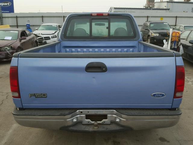 1FTDF1729VNB28731 - 1997 FORD F150 BLUE photo 6