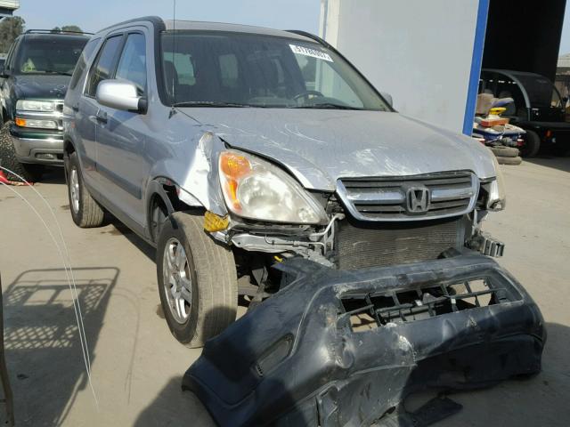 JHLRD78804C048765 - 2004 HONDA CR-V EX SILVER photo 1