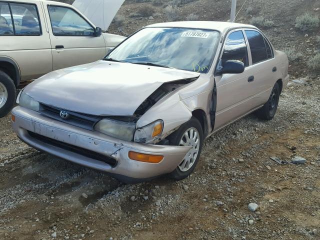 1NXAE04E5PZ066974 - 1993 TOYOTA COROLLA BROWN photo 2