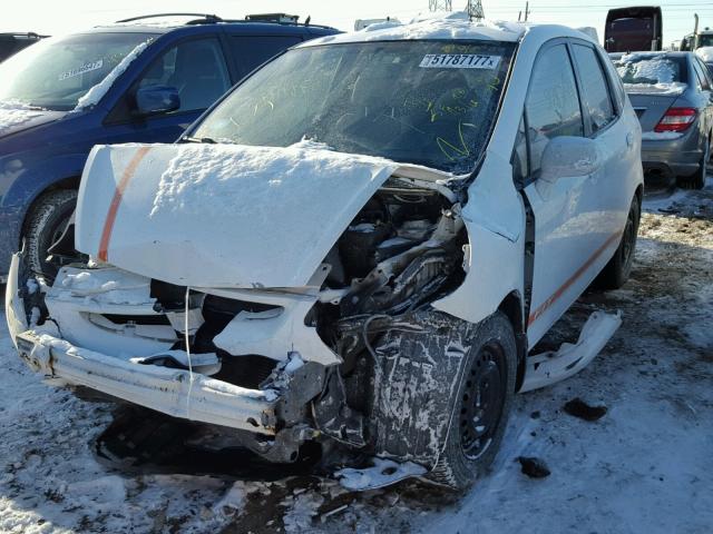 JHMGD38417S068641 - 2007 HONDA FIT WHITE photo 2