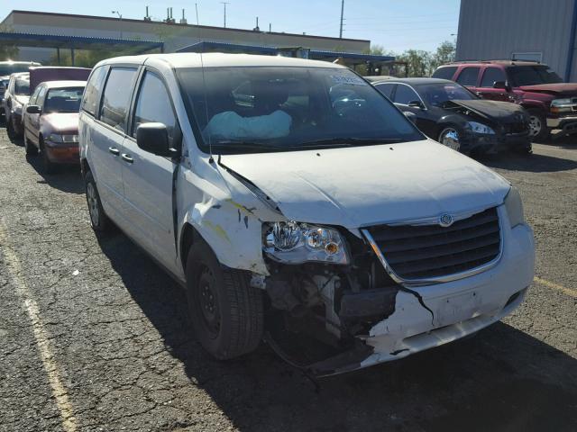 2A8HR44HX8R792913 - 2008 CHRYSLER TOWN & COU WHITE photo 1