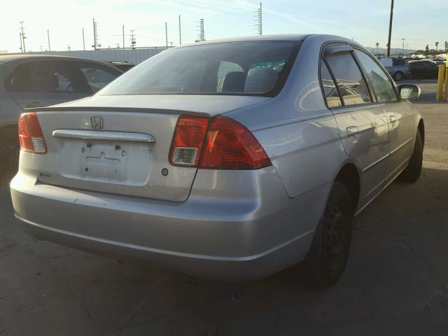 2HGES267X3H564420 - 2003 HONDA CIVIC EX ვერცხლისფერი ფოტო 4