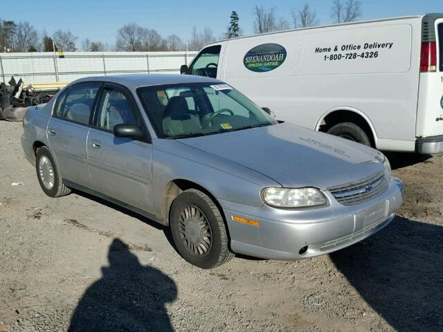 1G1ND52J13M549225 - 2003 CHEVROLET MALIBU SILVER photo 1