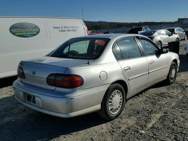 1G1ND52J13M549225 - 2003 CHEVROLET MALIBU SILVER photo 4