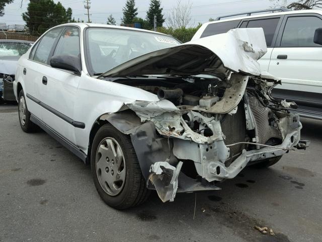 1HGEJ6603TL044141 - 1996 HONDA CIVIC LX WHITE photo 1