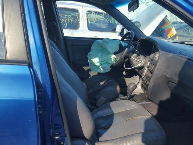 KMHDN56D75U175951 - 2005 HYUNDAI ELANTRA GL BLUE photo 5