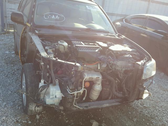 JTEDW21A760006627 - 2006 TOYOTA HIGHLANDER BLACK photo 9