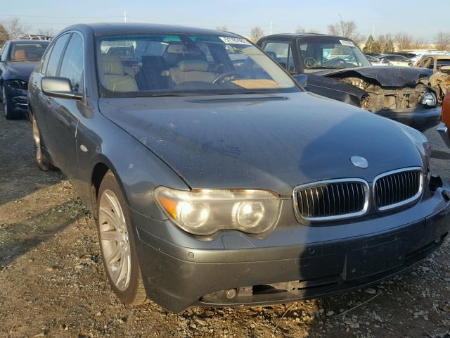 WBAGL63414DP69898 - 2004 BMW 745 I GRAY photo 1