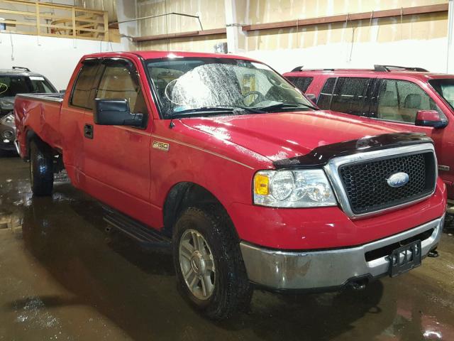 1FTPX14V27FA87185 - 2007 FORD F150 RED photo 1