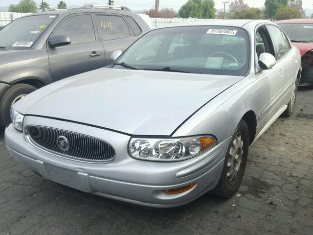 1G4HP54K014211969 - 2001 BUICK LESABRE CU SILVER photo 2