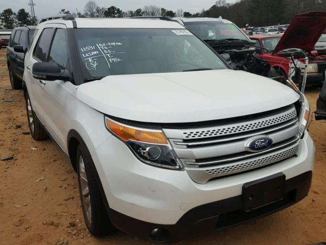 1FMHK7D89BGA09064 - 2011 FORD EXPLORER X WHITE photo 1