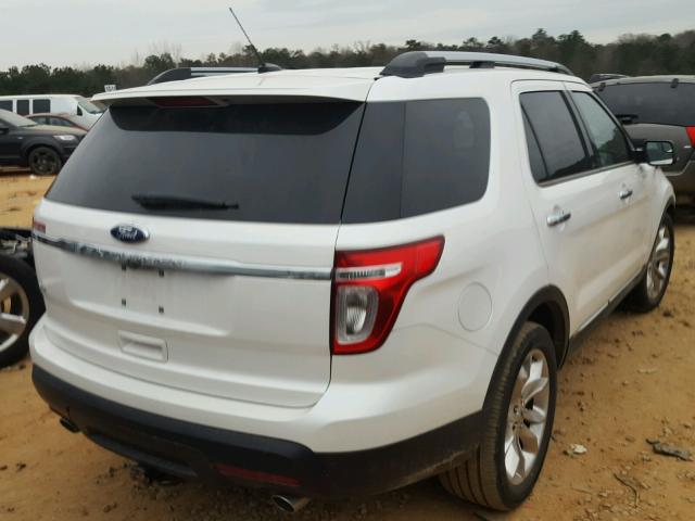 1FMHK7D89BGA09064 - 2011 FORD EXPLORER X WHITE photo 4