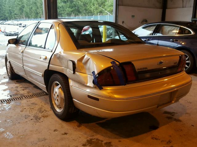 2G1WL52M7W9231600 - 1998 CHEVROLET LUMINA BAS ოქროსფერი ფოტო 3