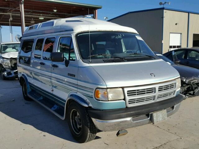 2B6HB21Y8RK165789 - 1994 DODGE RAM VAN WHITE photo 1