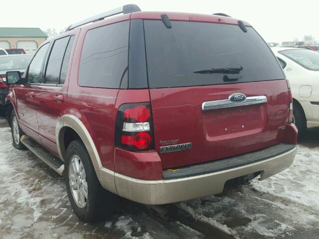 1FMEU74E26UB01479 - 2006 FORD EXPLORER E RED photo 3