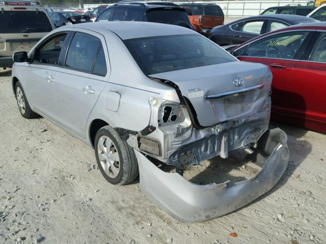 JTDBT923871129197 - 2007 TOYOTA YARIS SILVER photo 3