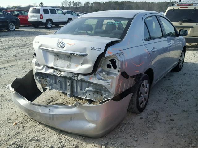 JTDBT923871129197 - 2007 TOYOTA YARIS SILVER photo 4