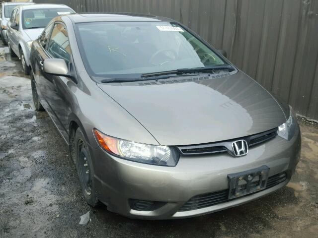 2HGFG12698H014677 - 2008 HONDA CIVIC LX GRAY photo 1