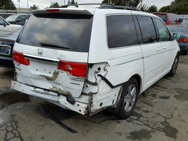 5FNRL38948B062663 - 2008 HONDA ODYSSEY TO WHITE photo 4